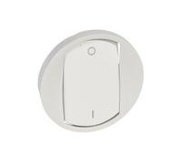 Enjoliveur doigt large pour interrupteur bipolaire - céliane - blanc - 068021 -