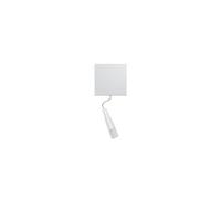 Enjoliveur Hager Gallery pour interrupteur à tirage - 2 modules - Blanc