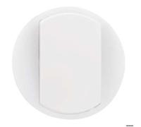 Legrand 068001 Enjoliveur Large Céliane pour Interrupteur, Va-et-vient ou Poussoir Soft, Blanc