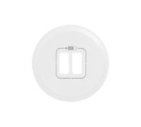 enjoliveur - prise usb double - legrand céliane - blanc