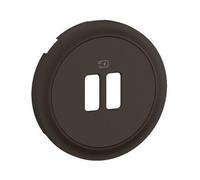 Enjoliveur pour prise USB simple ou double - Noir - Céliane - CN0154 - Legrand
