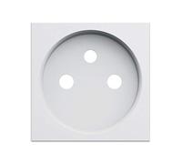 enjoliveur - prise de courant - 2p+t - pure - hager gallery wxd100b