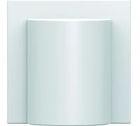 Hager Enjoliveur sortie de câble Pure Gallery WXD155B Blanc