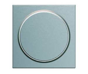 Enjoliveur variateur poussoir gallery titane - HAGER WXD063T
