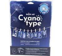 Enjoy Art Kit 10 Feuilles Cyanotype A4 + 1 plaque A4