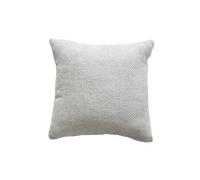 Enjoy Home, Coussin Déhoussable carré, 40x40 cm, Gris Clair, Velours chenillé, Lavable à la Machine, pour Maison Salon Chambre Lit, Collection Kamala