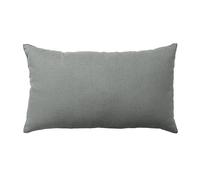 Coussin 30 x 50 cm LOLA 100% coton coloris GRIS