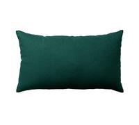 Enjoy Home - Coussin - Dimension 30x50 cm - Vert Foncé - Coton certifié Oeko Tex - Lavable à la Main - Idéal pour Apporter de la Couleur à Vos canapés - Collection Panama