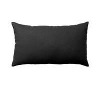 Enjoy Home, Coussin rectangulaire, Dimension 30x50 cm, Gris Foncé, Coton certifié Oeko Tex, Lavable à la Main, Idéal pour Apporter de la Couleur et du Confort à Vos canapés, Collection Panama