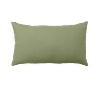 Enjoy Home, Coussin rectangulaire, Dimension 30x50 cm, Vert Olive, Coton certifié Oeko Tex, Lavable à la Main, Idéal pour Apporter de la Couleur et du Confort à Vos canapés, Collection Panama