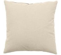 HOME MAISON Coussin Coton naturel déhoussable Intérieur 40 x 40 cm Écru