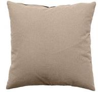 Enjoy Home – Coussin carré 40x40 cm Panama – 100% coton Oeko-Tex, 400 g, déhoussable zippé – Naturel