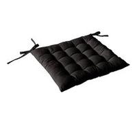 Enjoy Home - Galette de chaise PANAMA - 38 x 38 cm - Noir - Panama Noir