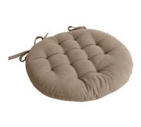 Galette de chaise ronde PANAMA - Diam. 38 cm - Naturel