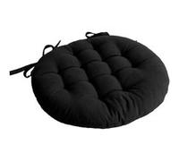 Enjoy Home - Galette de chaise ronde PANAMA - Diam. 38 cm - Noir - Panama Noir