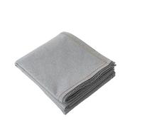 Enjoy Home - Nappe Grise Déperlante 140x240cm, Aspect Lin, 80% Coton et 20% Polyester, Coton recyclé 180gr/m², Collection décoration de Table extérieure Lina, Esprit Campagne bohème