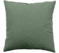 Enjoy Home Coussin déhoussable Panama 40x40 cm 100% coton Fermeture éclair Vert olive Oeko-TEX