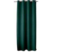 Rideau occultant Basic à 8 œillets - 140 x 240 cm - Vert foncé