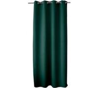 Rideau occultant Basic à 8 œillets - 140 x 240 cm - Vert foncé