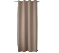 Enjoy Home - Rideau occultant grande hauteur REGLISSE - 140 x 280 cm - Naturel