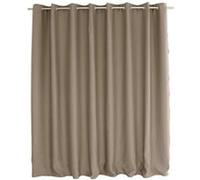 Rideau occultant grande largeur REGLISSE - 300 x 240 cm - Naturel