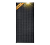 Enjoy solar Mono 100 W Black 12V Panneau solaire monocristallin Panneau solaire photovoltaïque idéal pour camping-car, abri de jardin, bateau