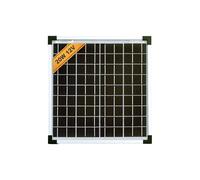 Enjoy solar Mono 20W 12V Panneau solaire monocristallin Panneau solaire photovoltaïque idéal pour camping-car, abri de jardin, bateau