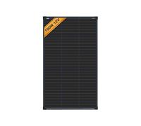 enjoy solar® Panneau solaire monocristallin 100W 12V avec technologie HPBC - Rendement élevé 25%, cellules solaires 182mm, Full Black, idéal pour camping-car, balcon, abri de jardin et bateau