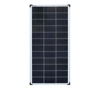 enjoy solar® Panneau Solaire Monocristallin 100W 12V, PERC 9BB - Idéal pour camping-car, installation balcon, abri de jardin, bateau