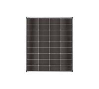 enjoy solar® Panneau Solaire Monocristallin 150W 12V, cellules 182 mm, 10 busbars - Idéal pour camping-car, installation balcon, abri de jardin, bateau