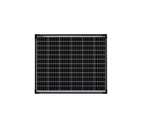 enjoy solar Panneau solaire monocristallin 50 W 36 V (pour systèmes PV 24 V) - Panneaux solaires monocristallins de 182 mm - 10 barres de bus - Idéal pour camping-car, balcon, abri de jardin, bateau