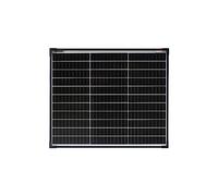enjoy solar® Panneau Solaire Monocristallin 50W 12V, cellules 182 mm, 10 busbars - Idéal pour camping-car, installation balcon, abri de jardin, bateau