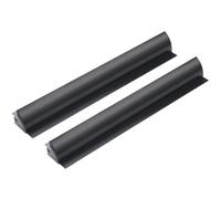 enjoy solar® Support de panneau solaire en aluminium 770mm Noir | Lot de 2 avec trous pré-percés | Idéal pour camping-car, van aménagé, caravane et bateau | Vis en acier inoxydable incluses