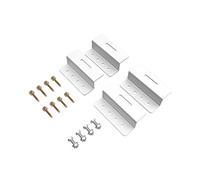 enjoy solar Support en Z en aluminium de 100 mm pour les modules solaires encadrés, adapté à toutes les largeurs de modules (vis et écrous inclus).