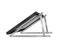 enjoy solar® Triangles en aluminium - support réglable Angle d'inclinaison 20°-60°, pour une largeur maximale de module de 68 cm Panneau solaire, 0 % de TVA.