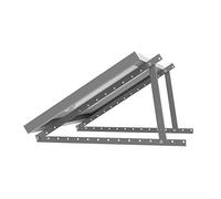 enjoy solar® Triangles en aluminium - support réglable Angle d'inclinaison 20°-60°, pour une largeur maximale de module de 68 cm Panneau solaire, 0 % de TVA.
