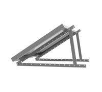 enjoy solar® Triangles en aluminium - support réglable Angle d'inclinaison 20°-60°, pour une largeur maximale de module de 68 cm Panneau solaire, 0 % de TVA.