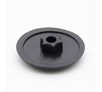 Enkotrade Lot de 10 Bouchons Mécaniques Capuchons de Vis Noirs Torx T30 à 6 Lobes avec Trou de Tête à Insérer