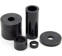 Enkotrade Lot de 50 entretoises rondes en plastique pour M12 - 25 x 13 x 25 mm