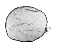 ENmrfvkz Grille pour réservoir d'eau de Pluie, Couvercle de Filtre en Maille for Filet Baril Pluie, Noir, 60-100cm(100)