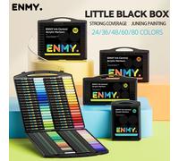 ENMY - marqueurs de peinture acrylique, stylo à tête souple, liquide Direct, peinture Graffiti, Pigments à séchage rapide, fournitures d'art pour feutre 24 colors