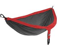 ENO Doublenest Hamac en Tissu Respirant 70 Deniers Haute ténacité Nylon Taffetas à séchage Rapide très résistant Triple Couture en Aluminium Wiregate Poids 539 g