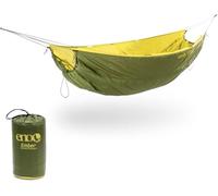 ENO Ember UnderQuilt - Couette de hamac protectrice et chaude avec isolation synthétique recy pour le camping, la randonnée, les festivals, les voyages, la plage - Evergreen