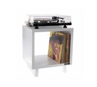 Enova Vinyle Lover WH - Meuble Hifi blanc