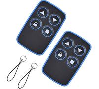 Enowelir 2PCS Telecommande Universelle Portail Télécommande Copieuse Porte Garage Bip Universel Rolling Code Badge Duplicateur