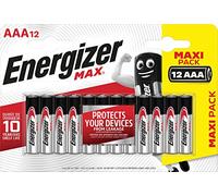 Piles Alcalines Energizer Max AAA/LR3 pack de 12
