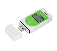 Enregistreur de Données de Température USB, 32000 Points de Stockage | Interface USB intégrée, Aucun logiciel requis, de haute précision, Pour laboratoires et entrepôts