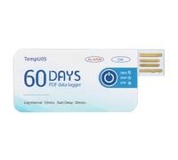 Enregistreur de température jetable Enregistreur de température USB Pour la surveillance des aliments Avec large plage de mesure de la température Connexion directe à un PC ou un téléphone