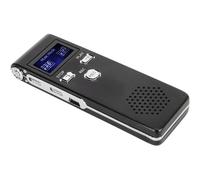 Enregistreur HD Longue Portée,Enregistreur Vocal Numérique Professionnel,Réduction du Bruit HD intégré,Appareil D'enregistrement Portable à Double Microphone,Lecteur MP3 pour (8G).[V146]