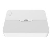 Enregistreur NVR Uniview 8 Canaux 4K PoE Blanc - UV-NVR301-08LS3-P8